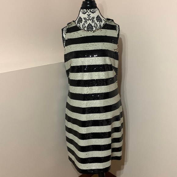 Eliza J striped sequin dress - Picture 5 of 11